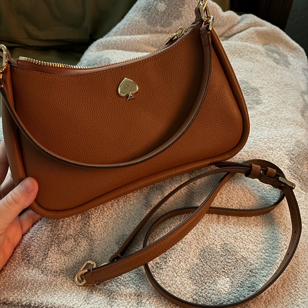 Kate Spade Brown Kayla Convertible Shoulder Bag